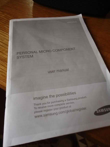 Photo of free Samsung mini hi fi (Wirksworth DE4) #2