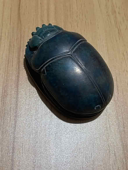 Photo of free Egyptian Scarab Beetle Ornament/paperweight (Chorley PR6) #2