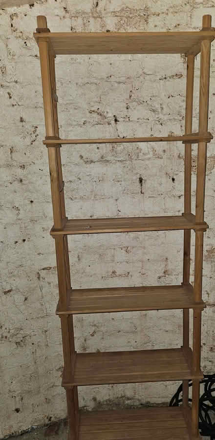 Photo of free two wooden bookshelves, very good condition (Earls Court SW5) #2