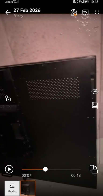 Photo of free A 90 inch NEC Flat screen (Carshalton SM5 2NL) #1