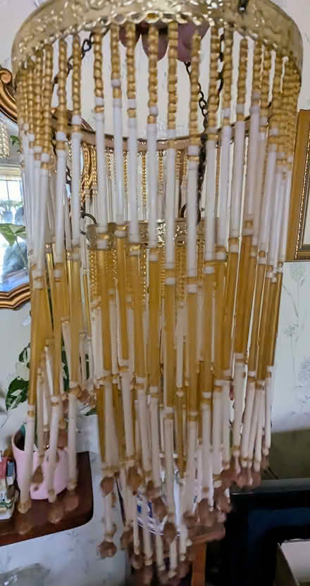 Photo of free Glass Two Tier Lampshade (The Highlands TN39) #1