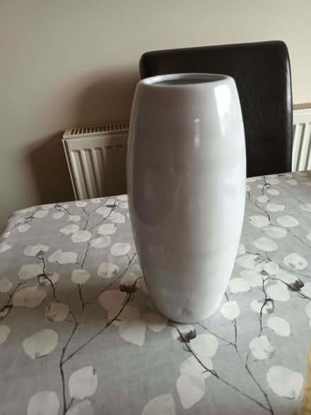 Photo of free Tall white vase (Franche DY11) #1