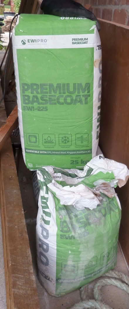 Photo of free Basecoat for affixing external wall insulation (Northway OX3) #2