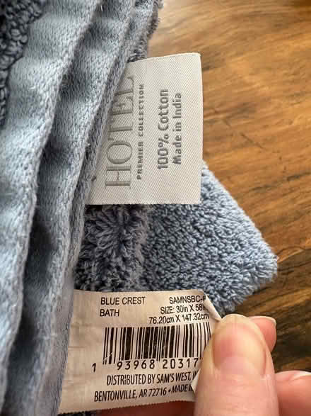 Photo of free Blue Crest Towel set (Kanata Lakes) #2