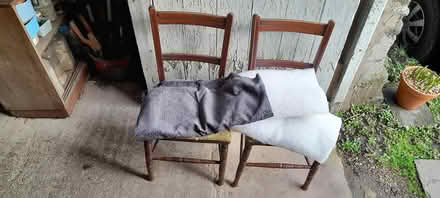 Photo of free Two old dining chairs for upcycling (Haverthwaite) #1