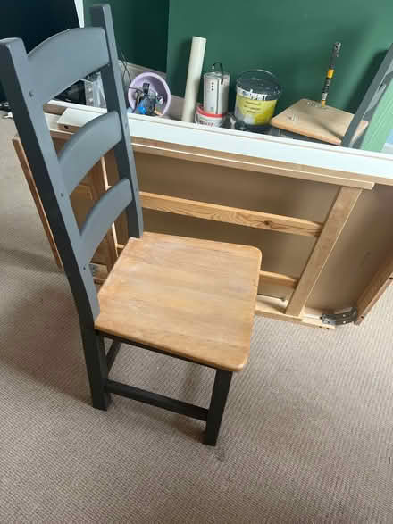 Photo of free 2 wooden chairs (Whitley Bay NE26) #1