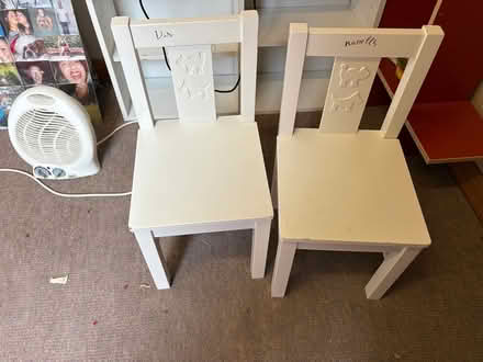 Photo of free Two small wooden chairs (CT10) #1