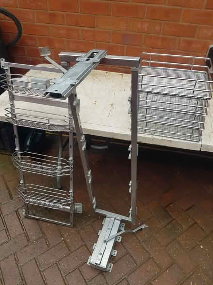 Photo of free Cupboard storage racks (Mansfield Ng18) #1