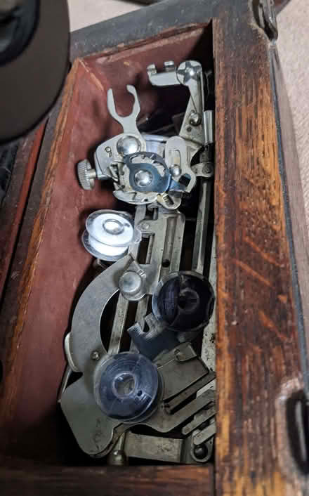 Photo of free Vintage sewing machine (Higham Hill E17) #2