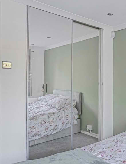 Photo of free Mirrored Sliding Wardrobe Doors (DA1) #1