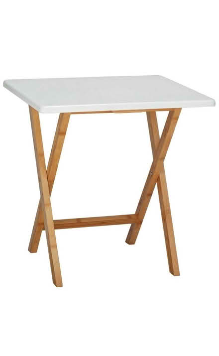 Photo of free Habitat white folding table (Russell Square WC1N) #2