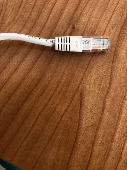 Photo of 5 metre ethernet cable Cat 5e RJ45 (Wood Farm OX3) #1