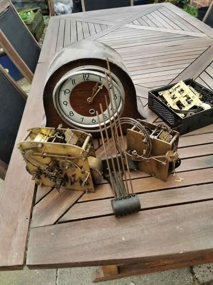 Photo of free Old clock and parts not working (Wybunbury Nantwich) #3