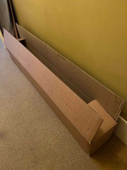 Photo of free Very strong, long, cardboard box (St Leonards on sea TN38) #2