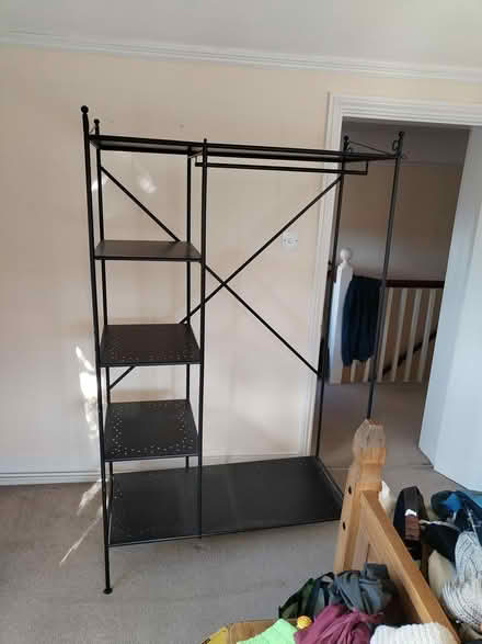 Photo of free Ikea metal wardrobe frame (South Tonbridge) #1