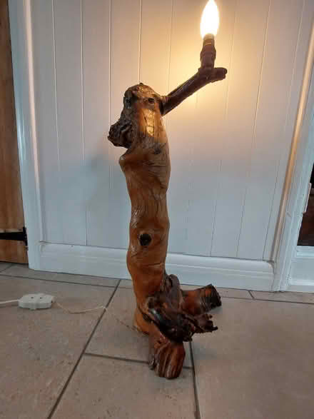 Photo of free Tall rustic table Lamp (Holt BA14 6) #2