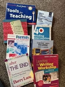 Photo of free teacher books - reading/writing curriculum #1