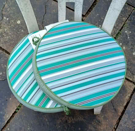 Photo of free Round outside chair cushions (West Bridgford NG2) #1