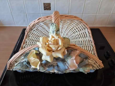 Photo of free Cane basket. (Gatebeck LA8) #1