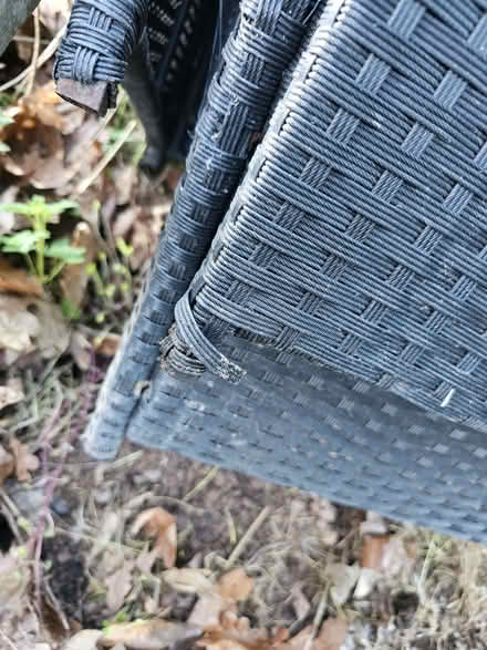 Photo of free Glass top garden table, chairs and stools (Mortimers Cross HR6) #4