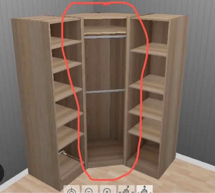 Photo of free Pax Corner wardrobe (Bedford) #1