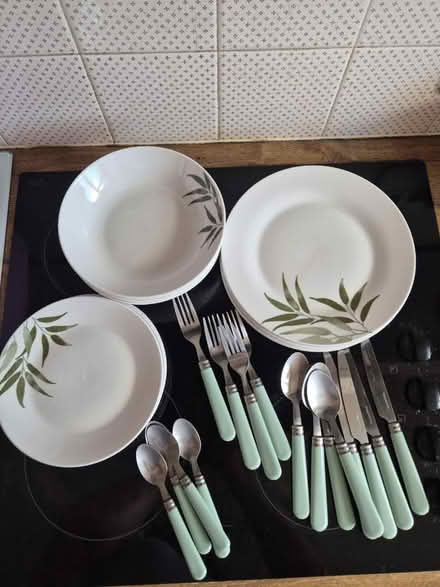 Photo of free Glasses, cutlery and dinner set (Drayton PO6) #1