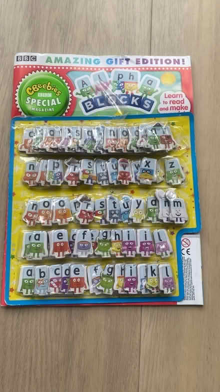Photo of free Alpha-blocks pieces and book (Bushey heath UK) #1