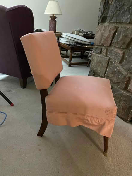 Photo of free Decorative pink chair (Crystal Beach) #2
