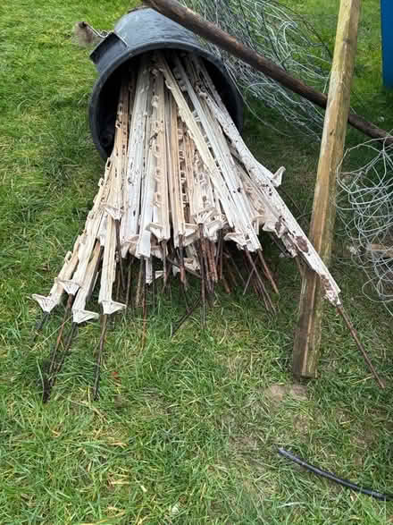 Photo of free Electric fence posts, hedge guards, tree guards (Bettws-y-crwyn LD7) #1