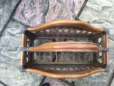 Photo of free Vintage magazíne rack (Honiton central) #2