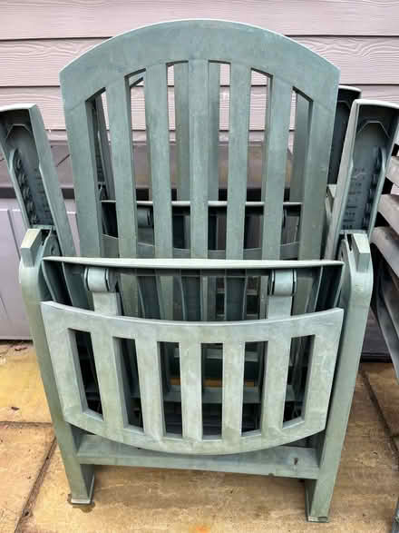 Photo of free Plastic garden chairs (Hill Head PO14) #2