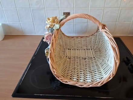 Photo of free Cane basket. (Gatebeck LA8) #2