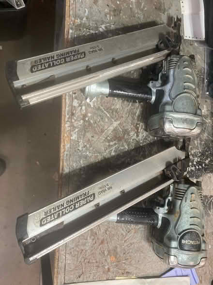 Photo of free 2- Hitachi 16p nailers (Bolingbrook) #1