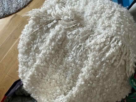 Photo of free Cream throw, blanket, for chair, bed, Ikea Ofelia (BT10) #2