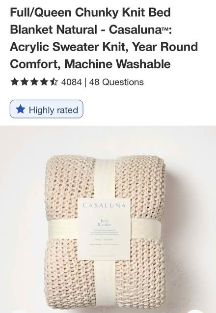 Photo of free King size blanket - gently used (Odenton) #2