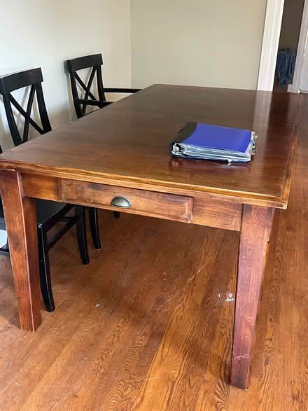 Photo of free 6 ft Dining Table with extensions (Wallingford) #2