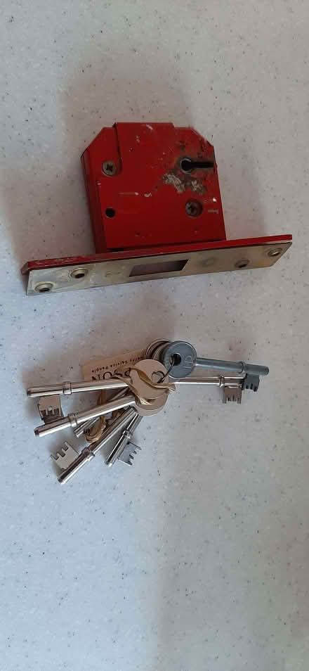 Photo of free Mortise lock and keys (Walton Manor OX2) #1