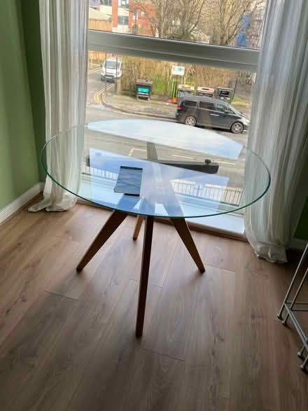 Photo of free Glass dinner table (E8 2BS) #1