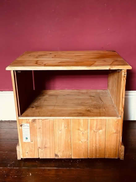 Photo of free Small Pine TV Stand (Westbourne Grove M20) #3