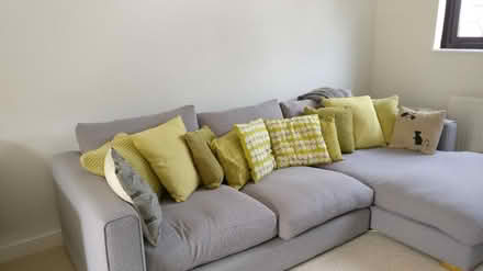 Photo of free Grey corner sofa LHS chaise (Tunbridge Wells) #1