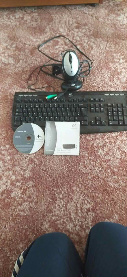 Photo of free logitech 1 500cordless keyboard (Southbourne (BH6)) #1
