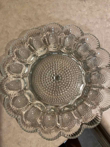 Photo of free Egg plate (Cary near Reedy Creek schools.) #1