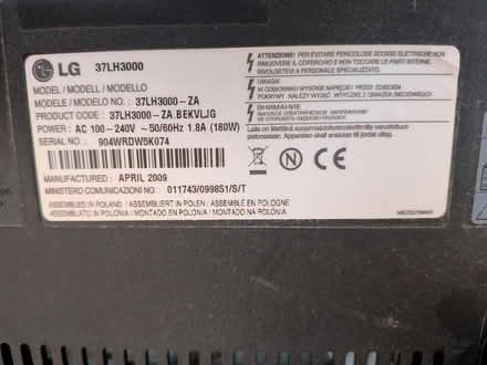 Photo of free tv 37" (Loughborough LE11) #2