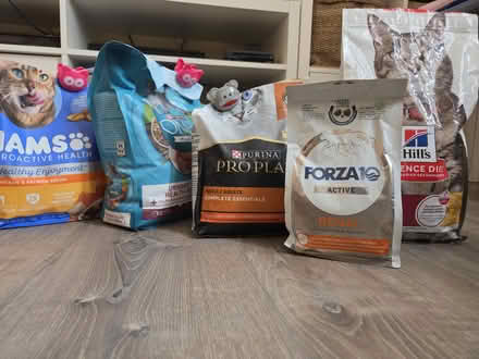 Photo of free Opened cat food bags (Lakeshore Park, Streeterville) #1