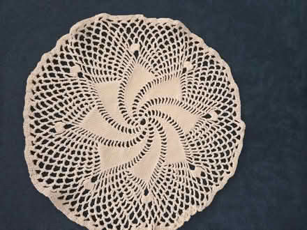 Photo of free Antique crocheted table runner etc (Cary) #3