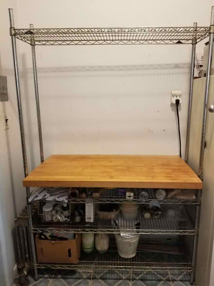 Photo of free Industrial Shelves, Butcher Block (Park Slope) #1