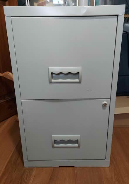Photo of free Metal filing cabinet (Caterham CR3) #1