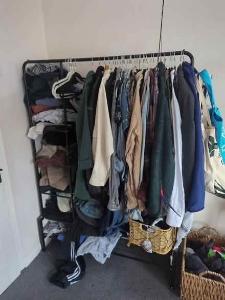 Photo of free Clothing rail with shoe rack (Walthamstow E17) #1