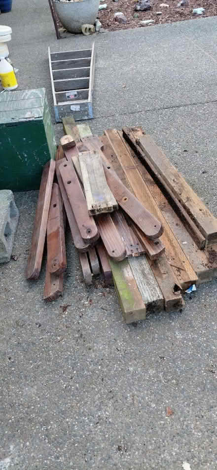 Photo of free Fence posts and boards (Juanita (Kirkland)) #1