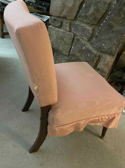 Photo of free Decorative pink chair (Crystal Beach) #3